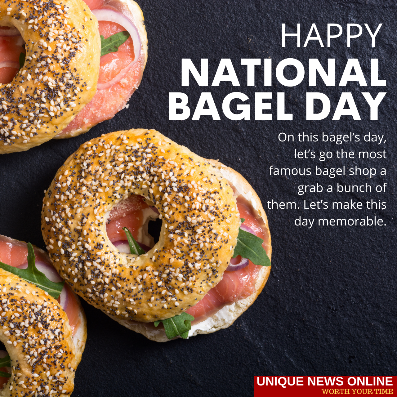 National Bagel Day 2022: Quotes, HD Images, Quotes, Instagram Captions, Memes, Wishes to celebrate " slightly sweet, somewhat salty"