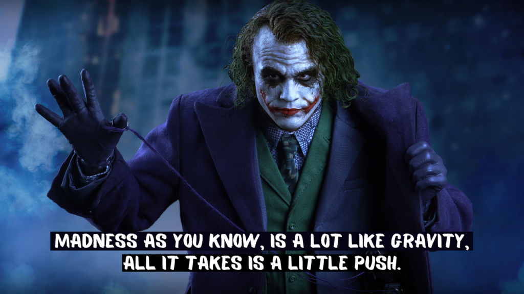Heath Ledger Joker Quotes
