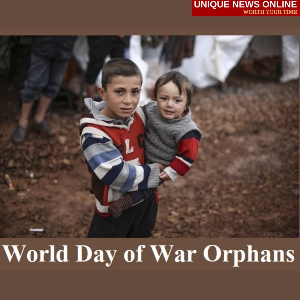 जागतिक युद्ध अनाथ दिवस 2022 थीम