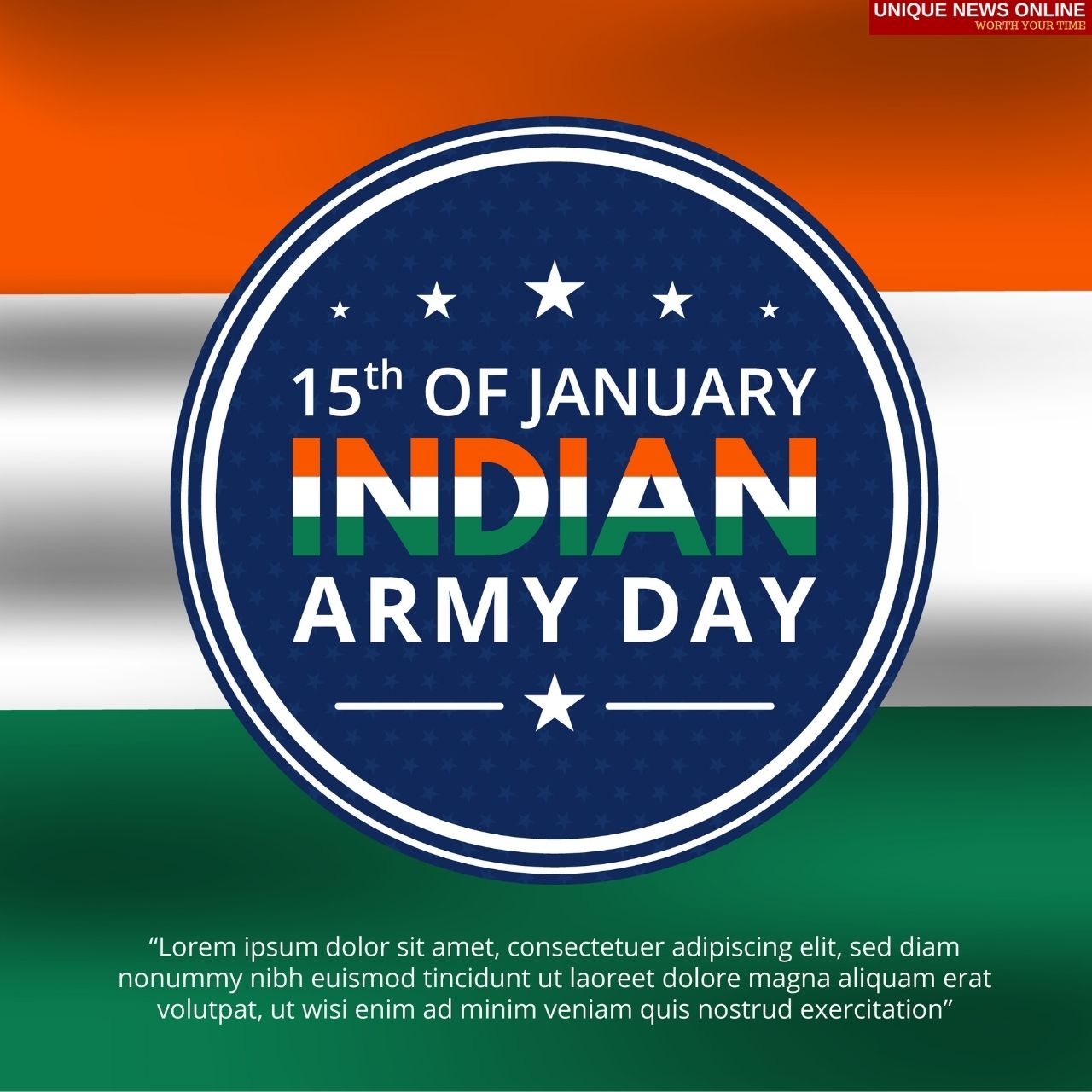 भारतीय लष्कर दिन 2022 शुभेच्छा, कोट, HD प्रतिमा, घोषणा, संदेश, शुभेच्छा, आमच्या सैनिकांचा सन्मान करण्यासाठी म्हणी