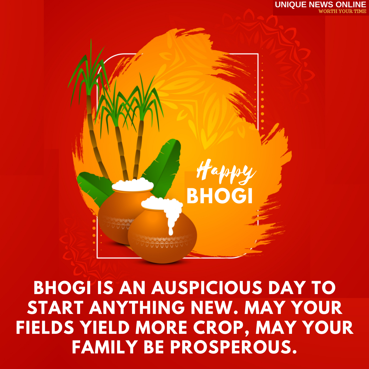 Happy Bhogi 2022 Wishes, HD Images, Quotes, Messages, Greetings, and WhatsApp Status Video to greet your loved ones