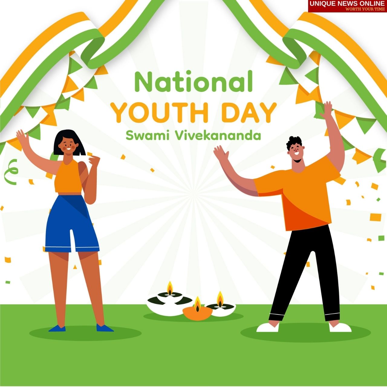 राष्ट्रीय युवा दिन 2022 इंस्टाग्राम कॅप्शन, फेसबुक शुभेच्छा, WhatsApp स्टिकर्स, ट्विटर ग्रीटिंग्ज आणि इतर सोशल मीडिया पोस्ट स्वामी विवेकानंद जयंतीनिमित्त शेअर करण्यासाठी