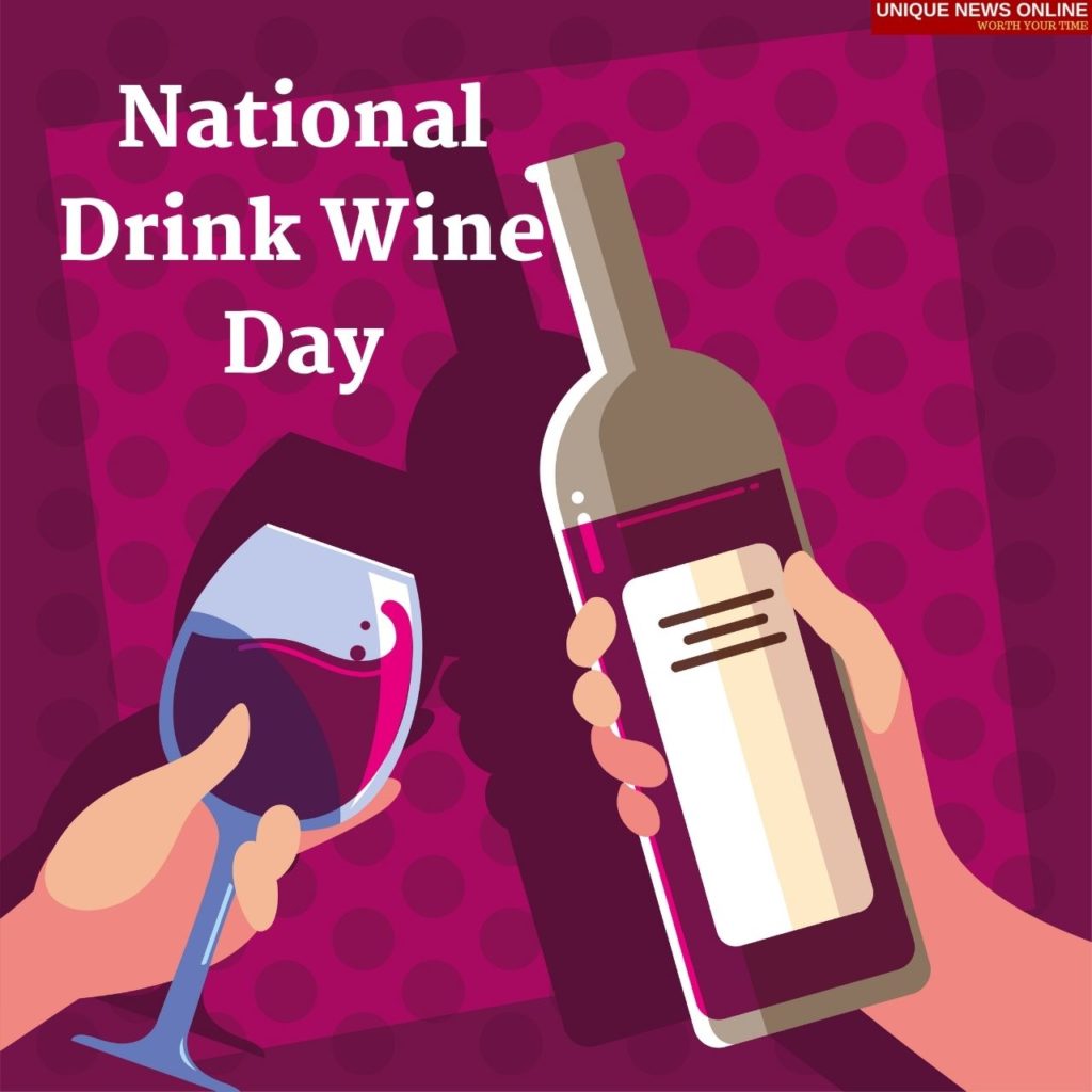 رسائل اليوم الوطني لشرب النبيذ
