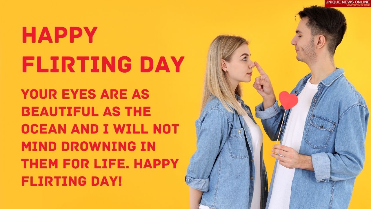 تمنيات Happy Flirting Day 2022 ، صور عالية الدقة ، رسائل ، تحيات ، فيديو حالة WhatsApp لتنزيلها للاحتفال باليوم الثالث لمكافحة عيد الحب