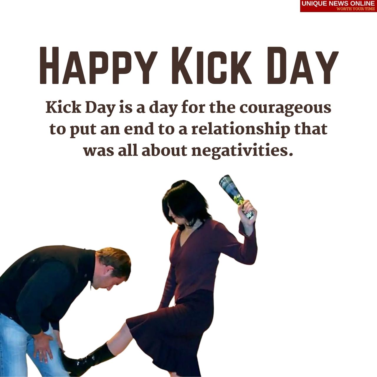 Happy Kick Day 2022 رغبات ، تحيات ، صور عالية الدقة ، رسائل ، اقتباسات ، ورق حائط ، فيديو حالة WhatsApp للتنزيل للاحتفال باليوم الثاني من أسبوع مكافحة عيد الحب