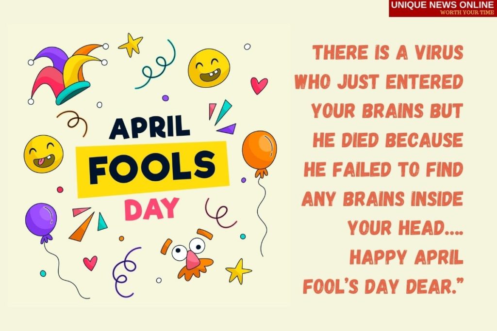 April Fools Day 2022: Funny Quotes, Wishes, Messages, HD Images, Greetings,  And Sayings