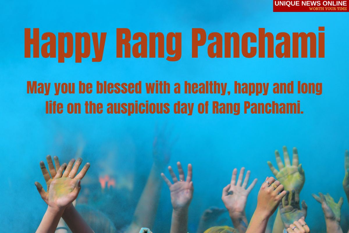 Happy Rang Panchami 2022 WIshes ، صور عالية الدقة ، اقتباسات ، رسائل ، وتحيات لمشاركتها مع أحبائك "