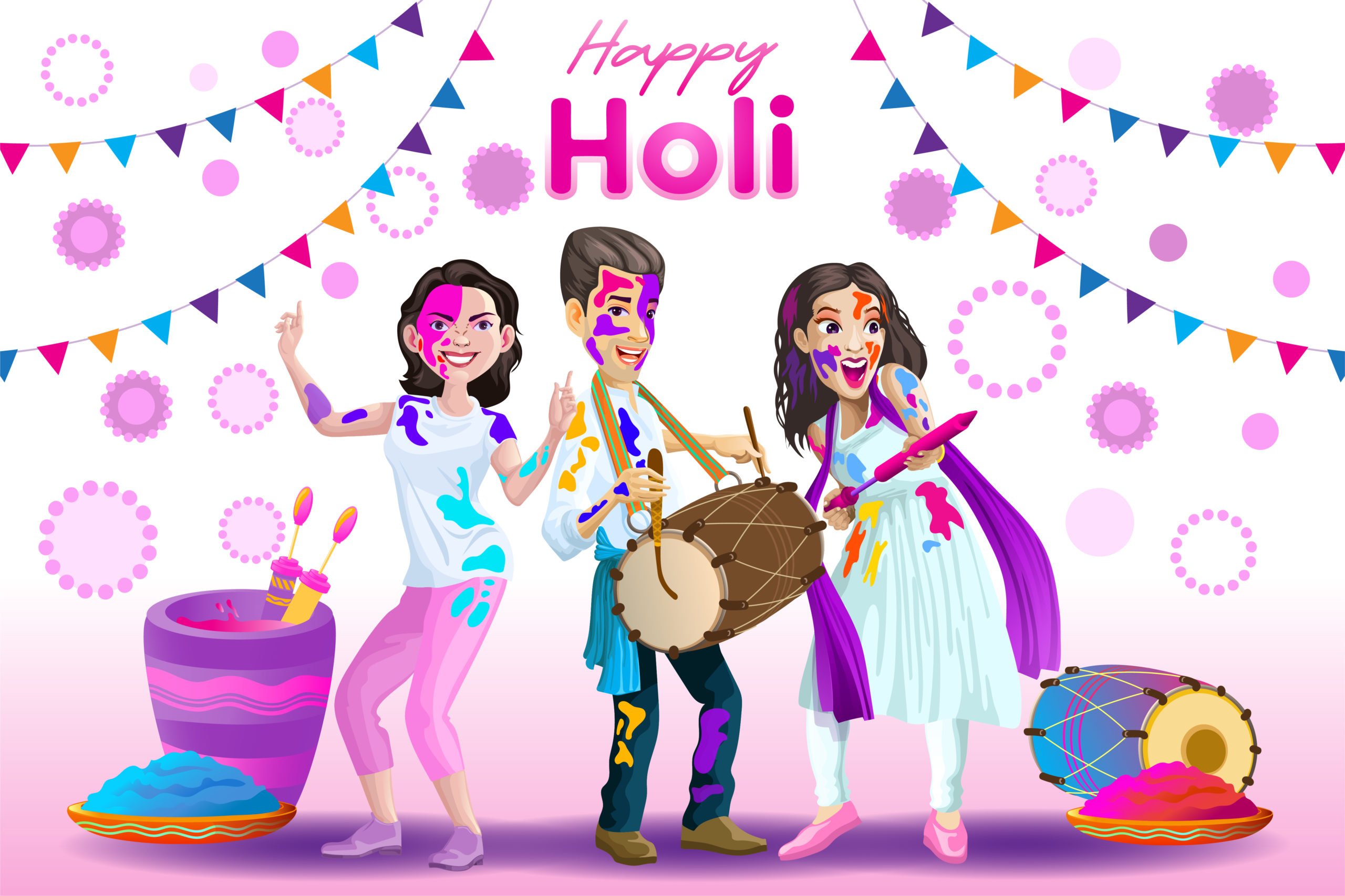 Happy Holi 2022: رحب بعملائك من خلال أفضل عروض الأسعار ، والتمنيات ، والتحيات ، والصور عالية الدقة ، والرسائل