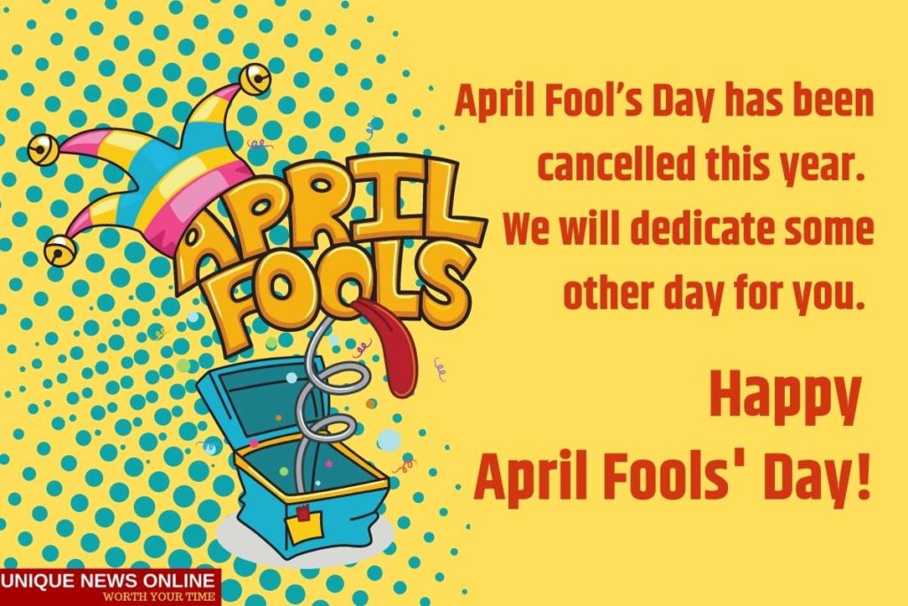 Happy April Fools' Day 2022