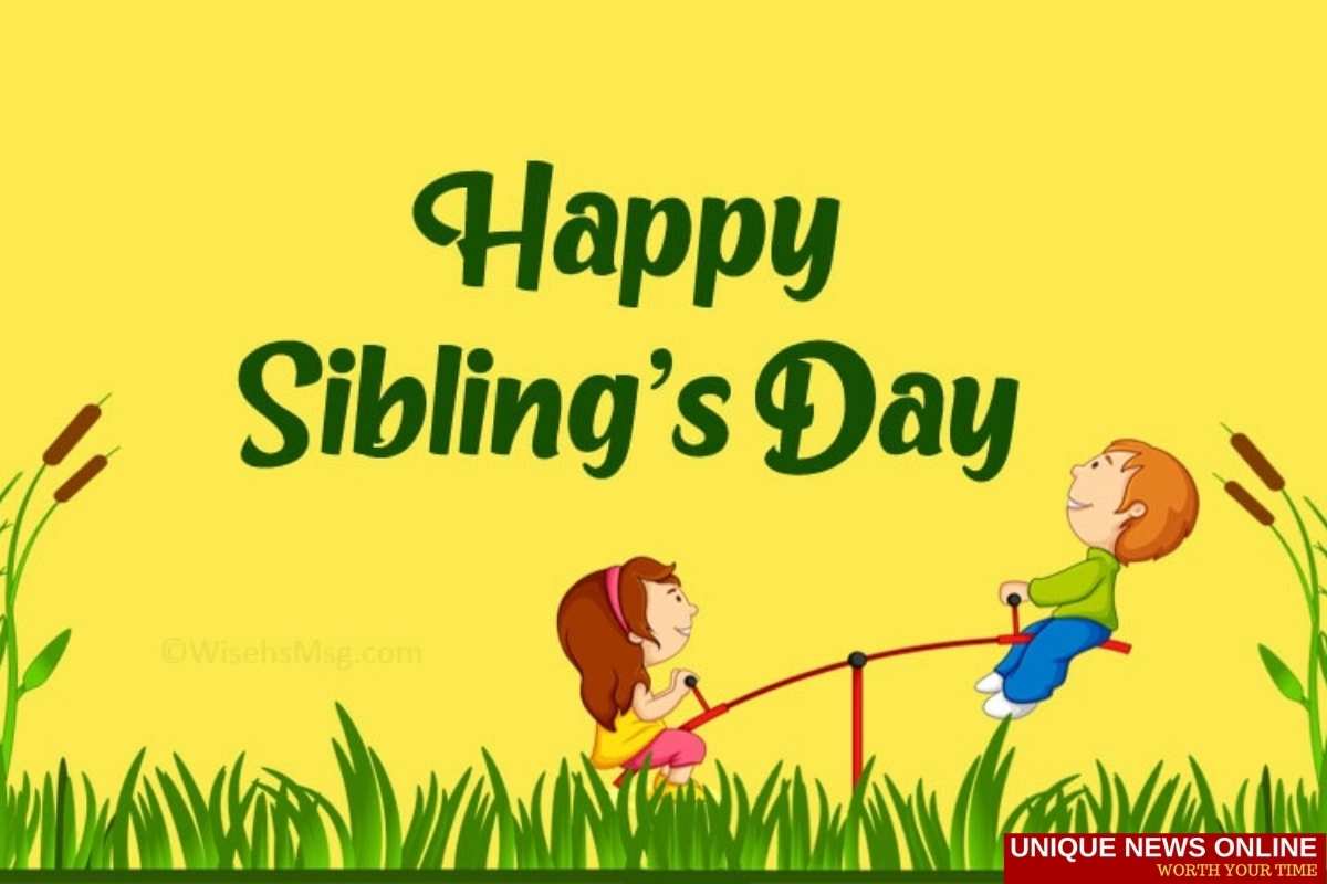 Happy Siblings Day 2022: Best Wishes, HD Images, Messages, Greetings ...