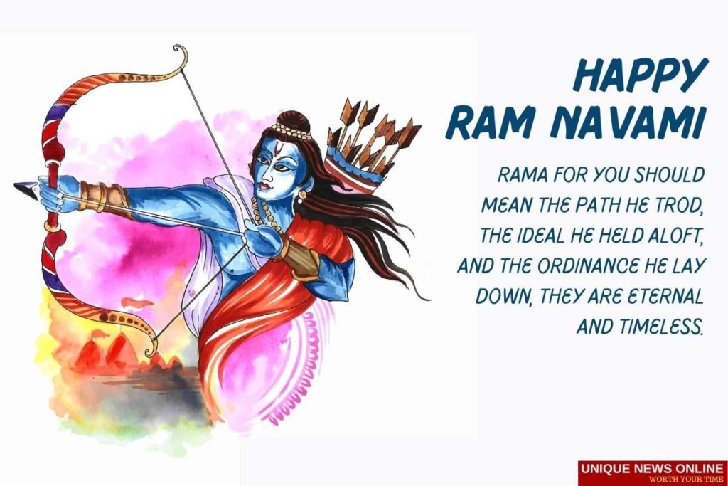Happy Ram Navami 2022 Messages for Facebook