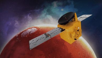 متحدہ عرب امارات کی ہوپ پروب نے مریخ پر مریخ کے ماحول میں پراسرار اورورا کو پکڑ لیا