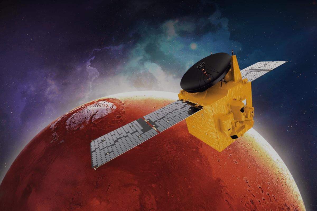 यूएईच्या होप प्रोबने मंगळावरील मंगळाच्या वातावरणात रहस्यमय अरोरा पकडले