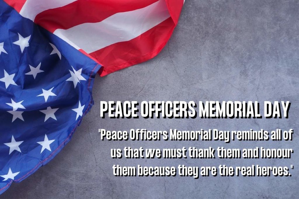 Peace Officers Memorial Day 2022