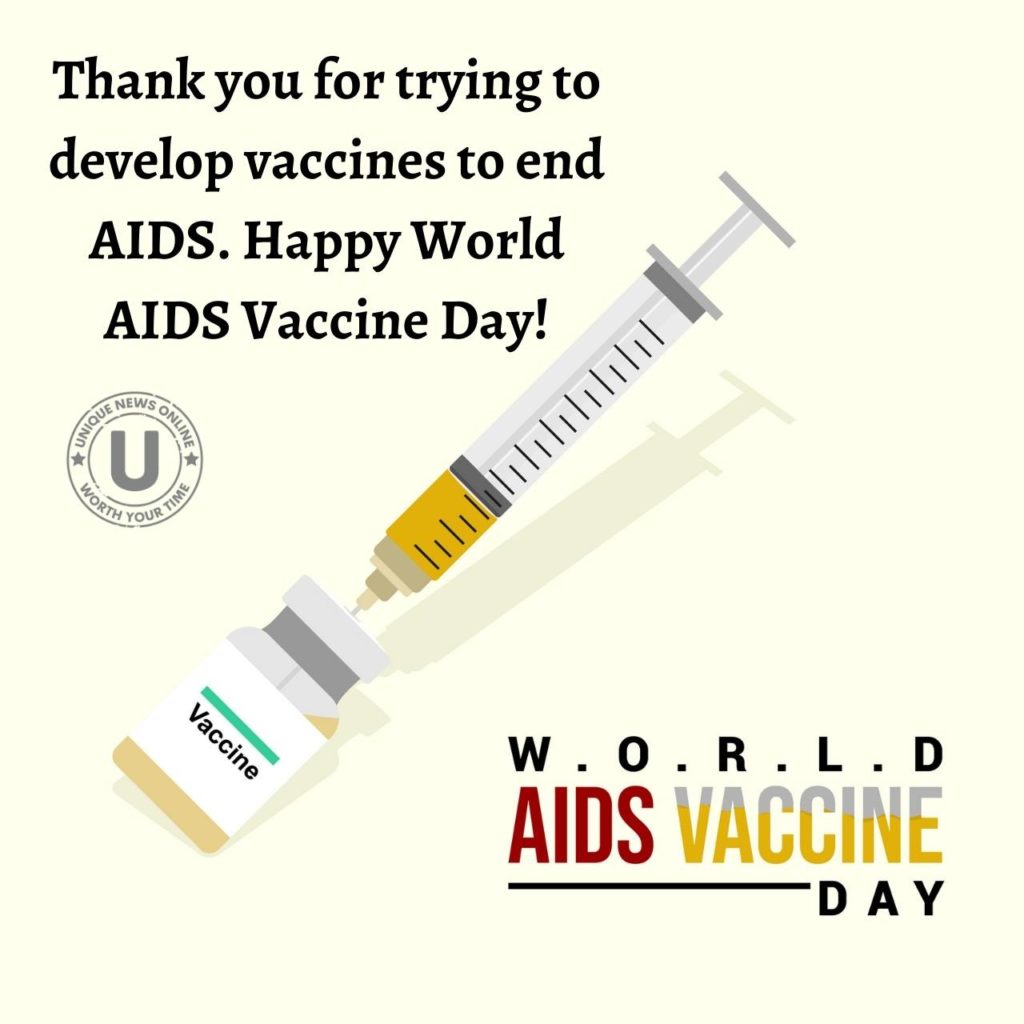 World AIDS Vaccine Day 2022: Messages