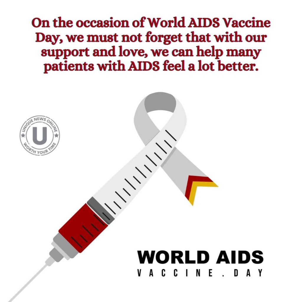 World AIDS Vaccine Day 