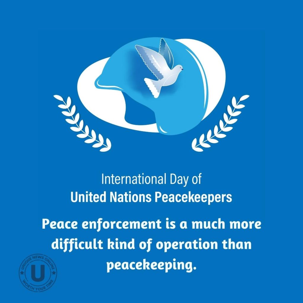 International Day of United Nations Peacekeepers 2022: Current Theme