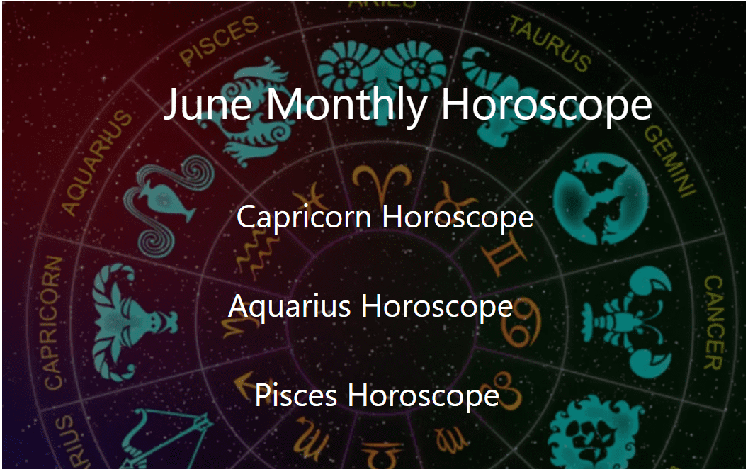 June Monthly Horoscope