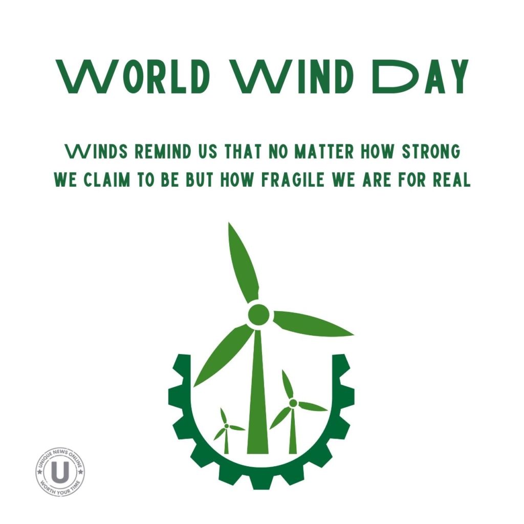 World Wind Day 2022: Slogans