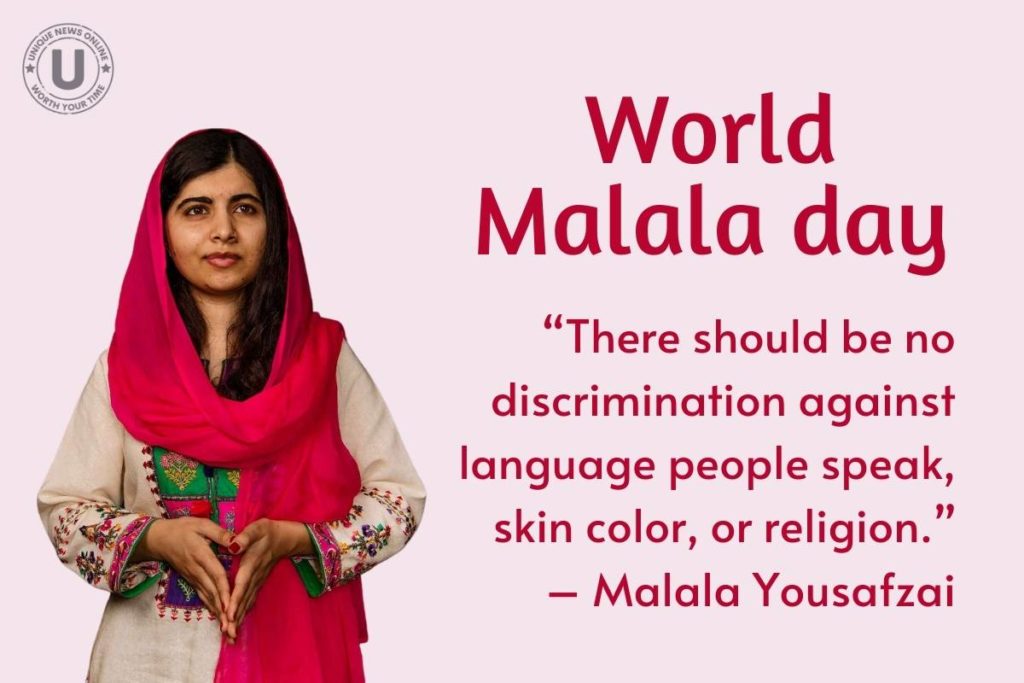 World Malala day 2022: Messages