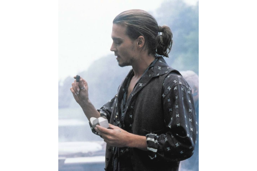 Johnny Depp Long hairs