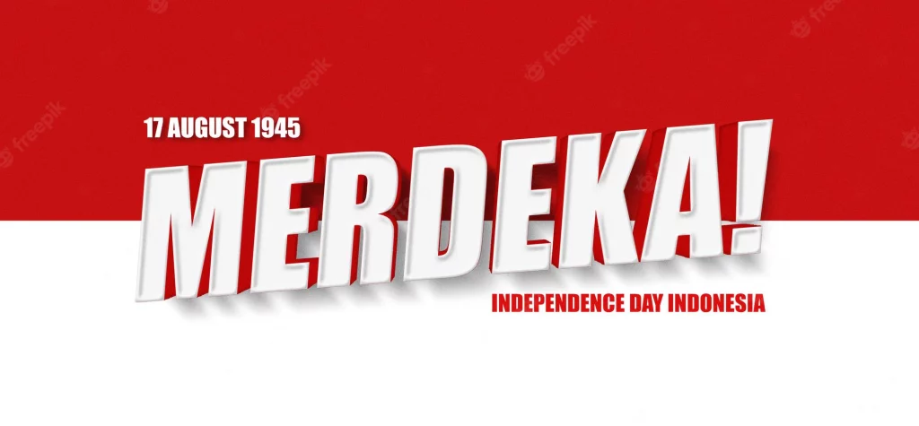 ونقلت يوم استقلال اندونيسيا
