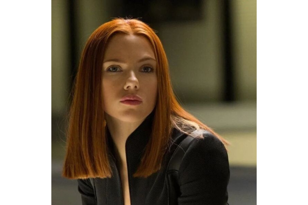 Scarlett Johansson Straight Hair