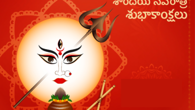 Shardiya Navratri 2022: Telugu en Kannada-berichten, afbeeldingen, wensen, groeten, afbeeldingen, Shayari, posters, citaten en HD-achtergronden