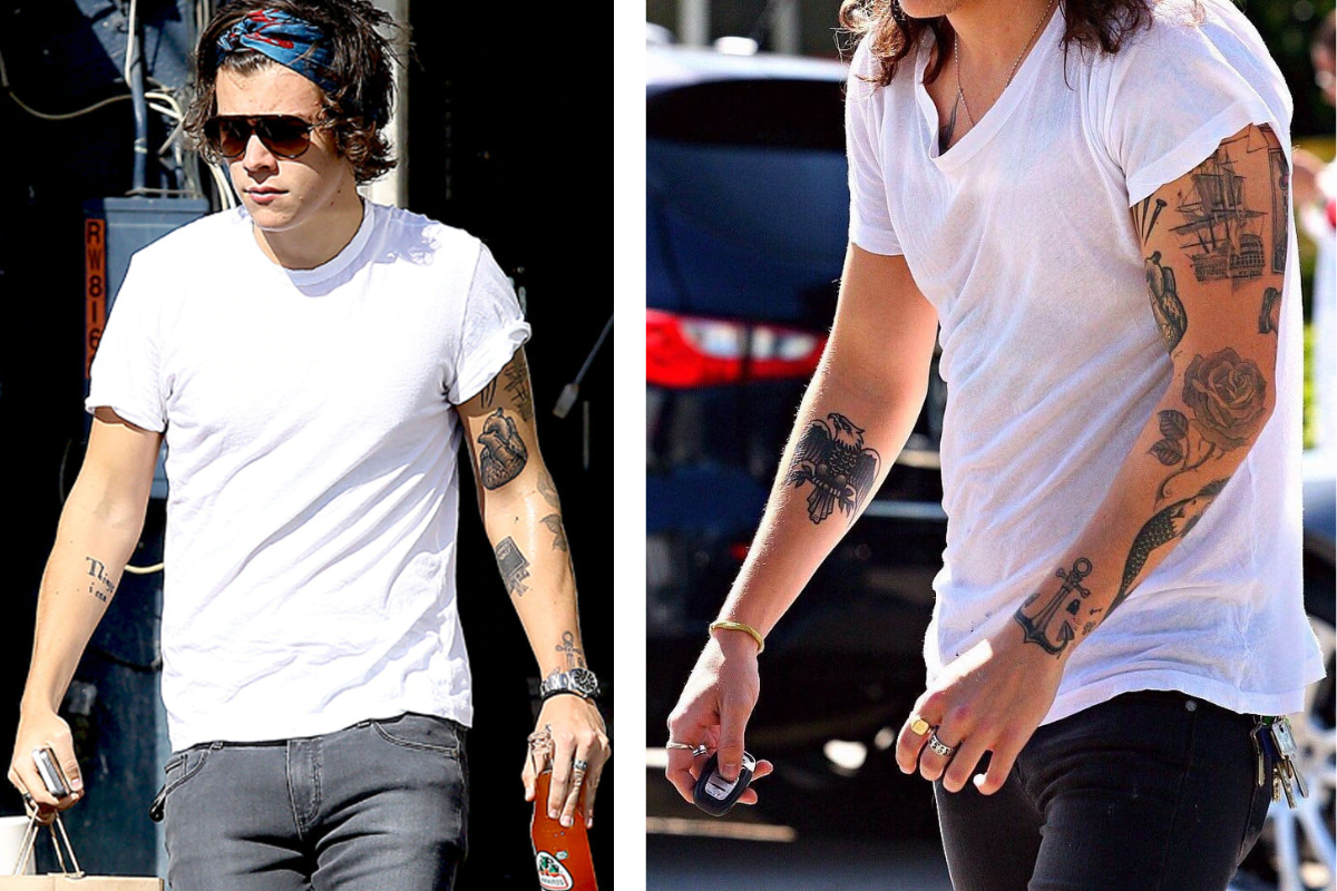 Best Harry Styles Tattoos and their Hidden Meanings