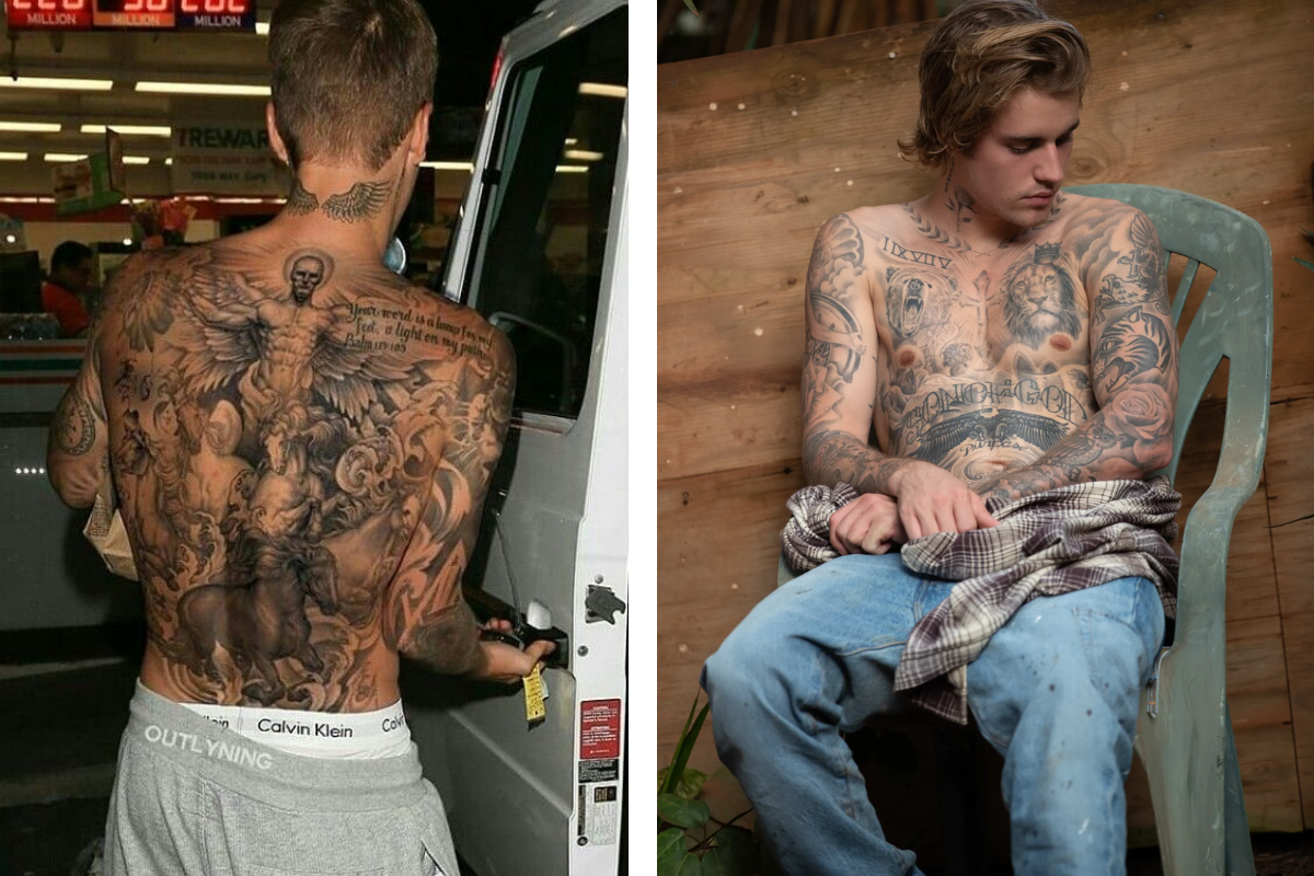 Justin Bieber's Best Tattoos Meaning Explained