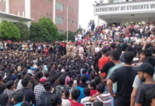 'ویڈیو لیک' قطار: چندی گڑھ یونیورسٹی کے احتجاج بھڑک اٹھے، ہماچل سے دو افراد کو حراست میں لیا گیا، اور دیگر تفصیلات