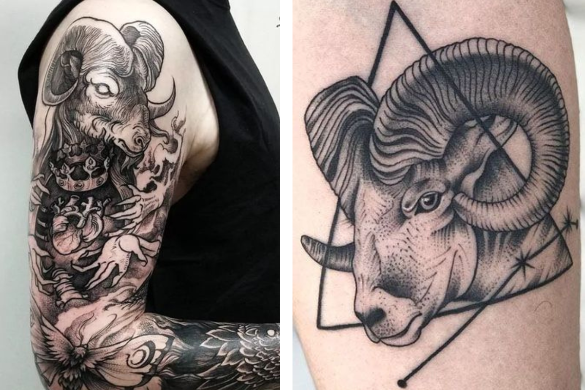 15+ Aries Tattoo Ideas To Get Your Zodiac Sign Inked On Your Body