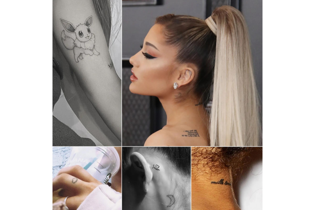 Ariana Grande Tattoos