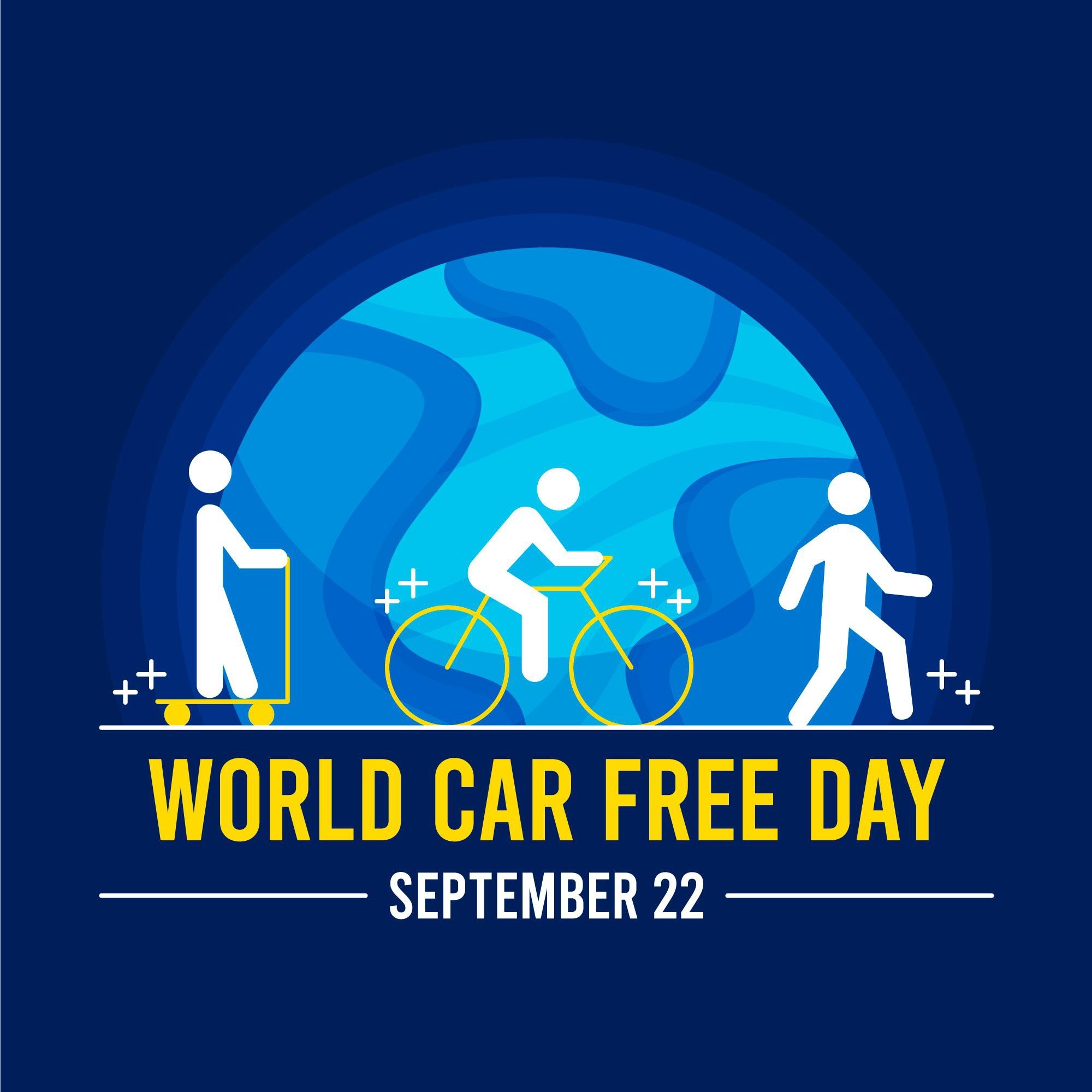 اليوم العالمي للسيارة الخالية من السيارات 2022 توعية لخلق اقتباسات وصور وشعارات ورسائل وملصقات
