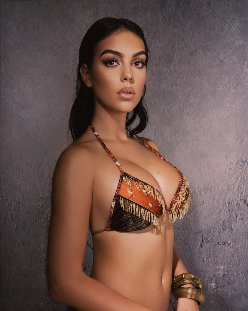 Georgina Rodriguez Bikini Pics