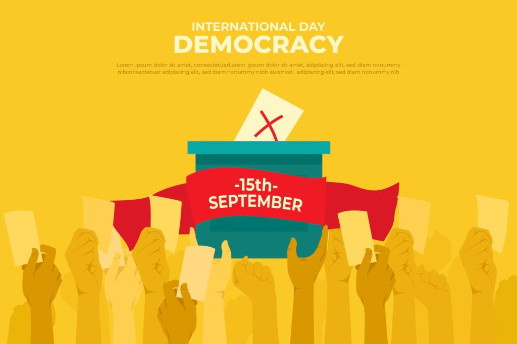 International Day of Democracy Greetings