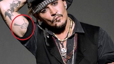 Johnny Depp Tattoos and the hidden meaning behind them