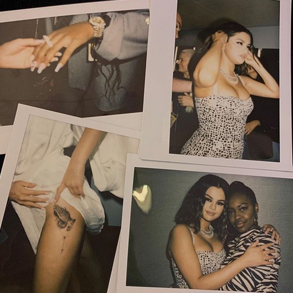 Selena Gomez Thigh Tattoo