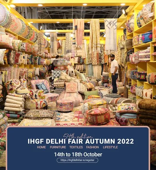 Noida- Intl. Handicraft & Gift fair to begin from 14th Oct at India Expo Centre, Greater Noida