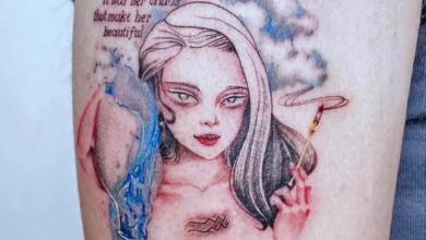 10+ Badass Aquarius Tattoo Ideas To Get 'Water Bearer' Inked On Your Body