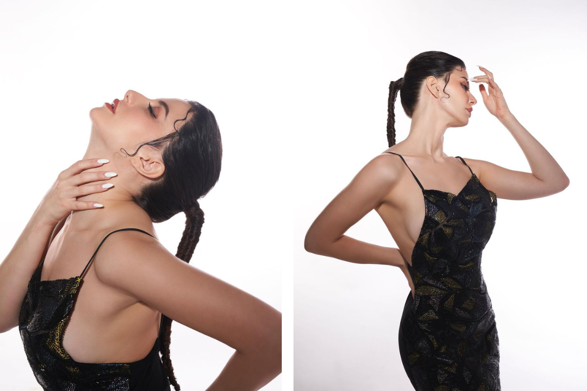 Giorgia Andriani Did a Bo*ld Photoshoot In A Tight Body-hugging Black Mess Dress, Netizens said - 'Bombshell'