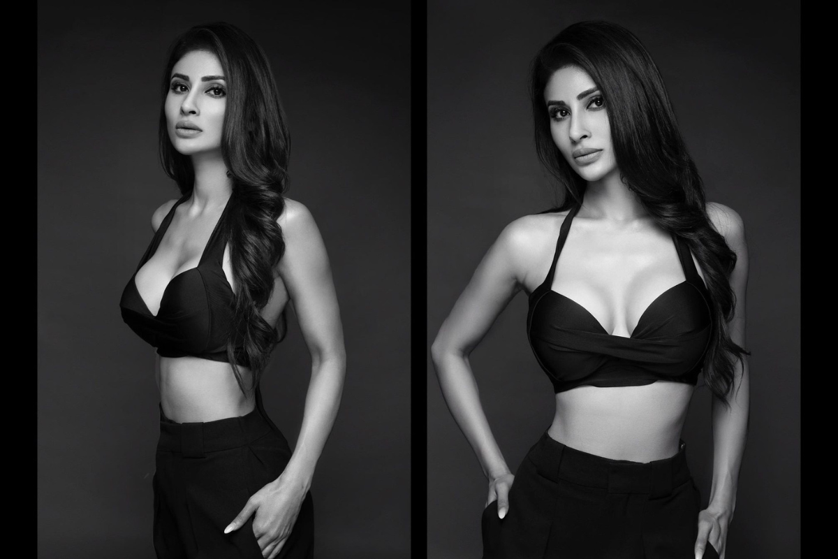 Mouni Roy Oozes Sexiness In Short Two-Piece Bo*ld Black Outfit, Fans said - 'Always Hot and Sexy'