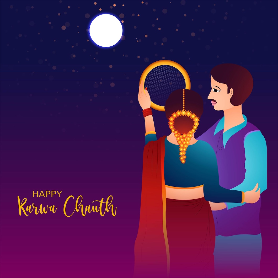 Karwa Chauth 2022 Messages, Greetings, Wishes, HD Images, Quotes, Banners, Posters, and Shayari for Bhaiya/Bhabhi