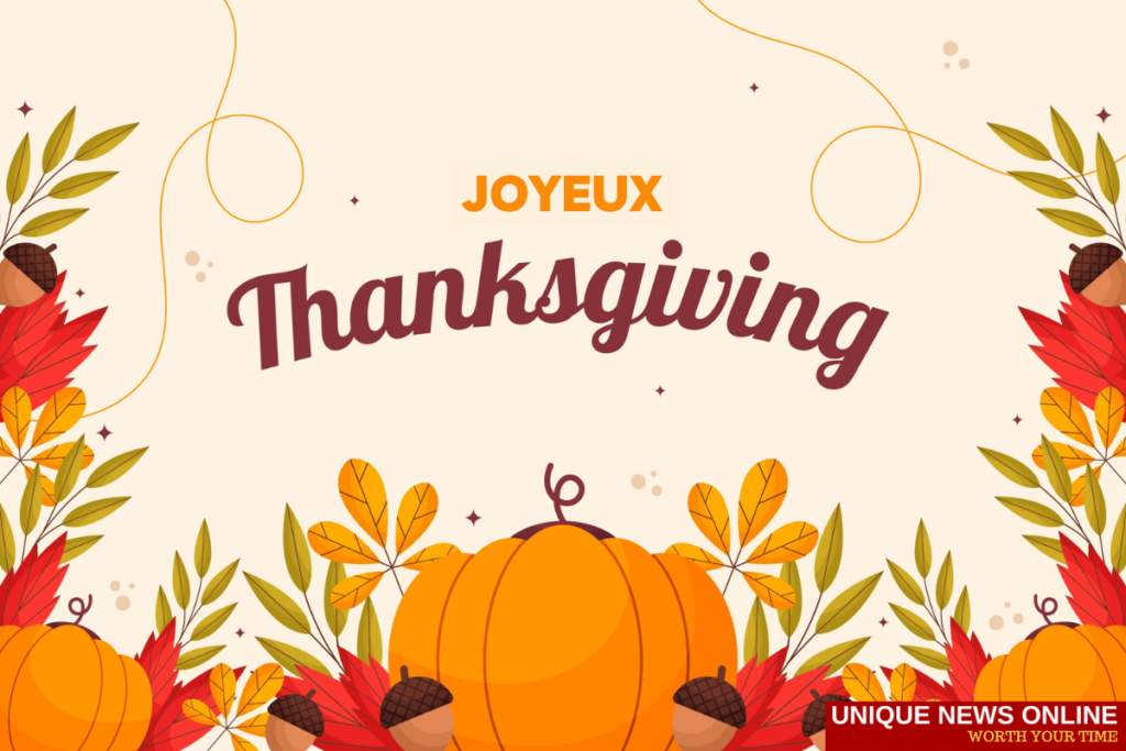 Thanksgiving Day Quotes in French