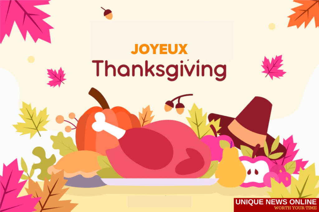 Thanksgiving Day Messages in french