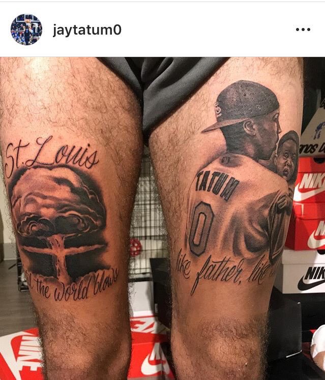 Jayson Tatum Tattoo Feet