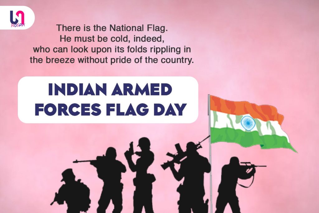 ونقلت يوم علم القوات المسلحة الهندية