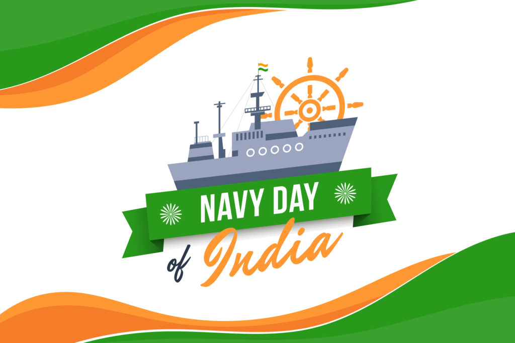 رسائل يوم البحرية الهندية
