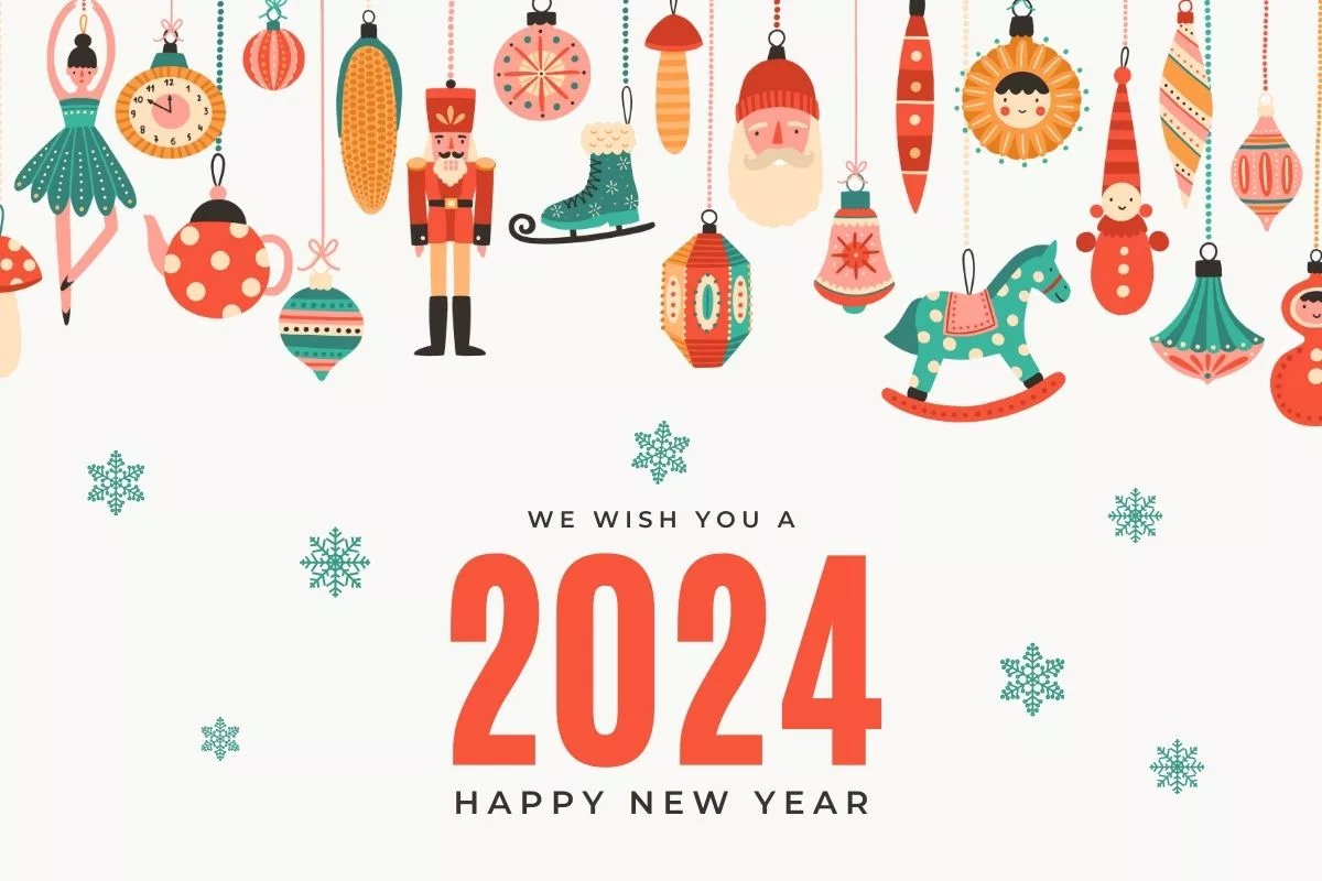 Happy New Year 2024: Best Instagram Captions, Facebook Status, Twitter Greetings, Youtube Videos, WhatsApp Stickers, Pinterest Images, and Reddit Memes