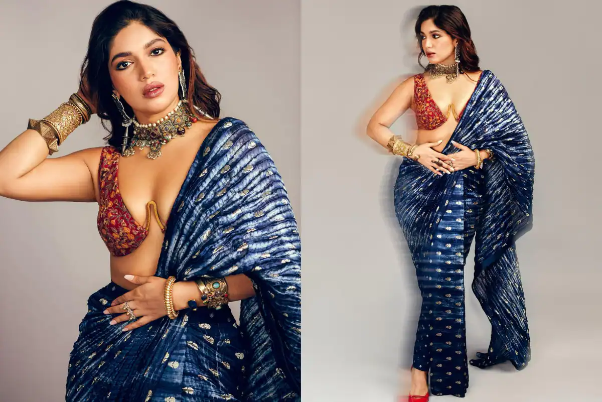 5 Times Bhumi Pednekar Looked Stunning In Her Exotic Styled Blouses